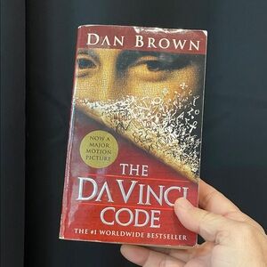 The Da Vinci Code by Dan Brown paperback used book